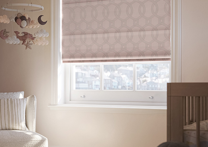 Aria, Rosequartz - Roman Blind - Image 5